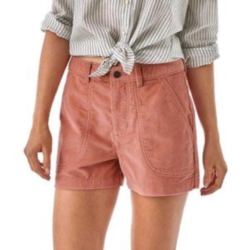 Patagonia Cord Stand Up Shorts in Flora Pink